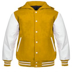 Varsity Hoody Yellow /white